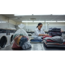 不摺整袋洗衣服六...